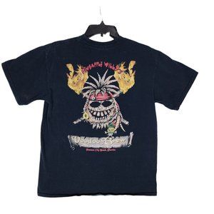 Pineapple Willys Shirt Mens Adult Medium Black Graphic Voodoo Brew